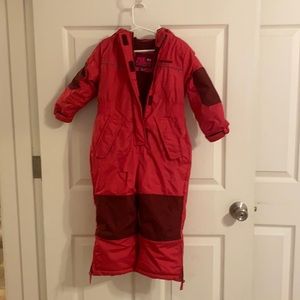 Pink Winter Snow Suit